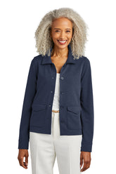 Brooks Brothers® Women’s Mid-Layer Stretch Button Jacket - Navy Blazer Heather - XS